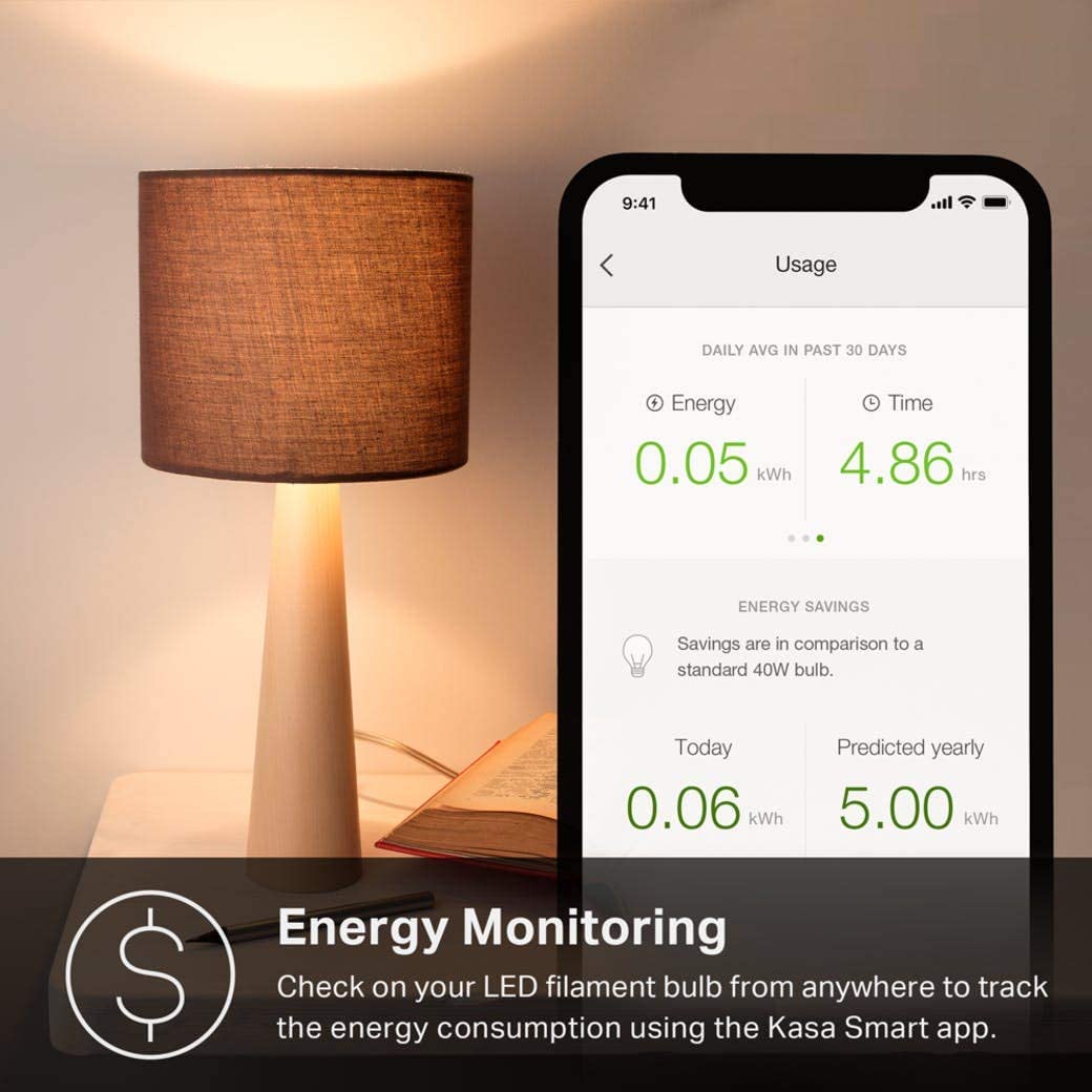 Smart Wi-Fi LED Bulb Alexa & Google Compatible - Image 3