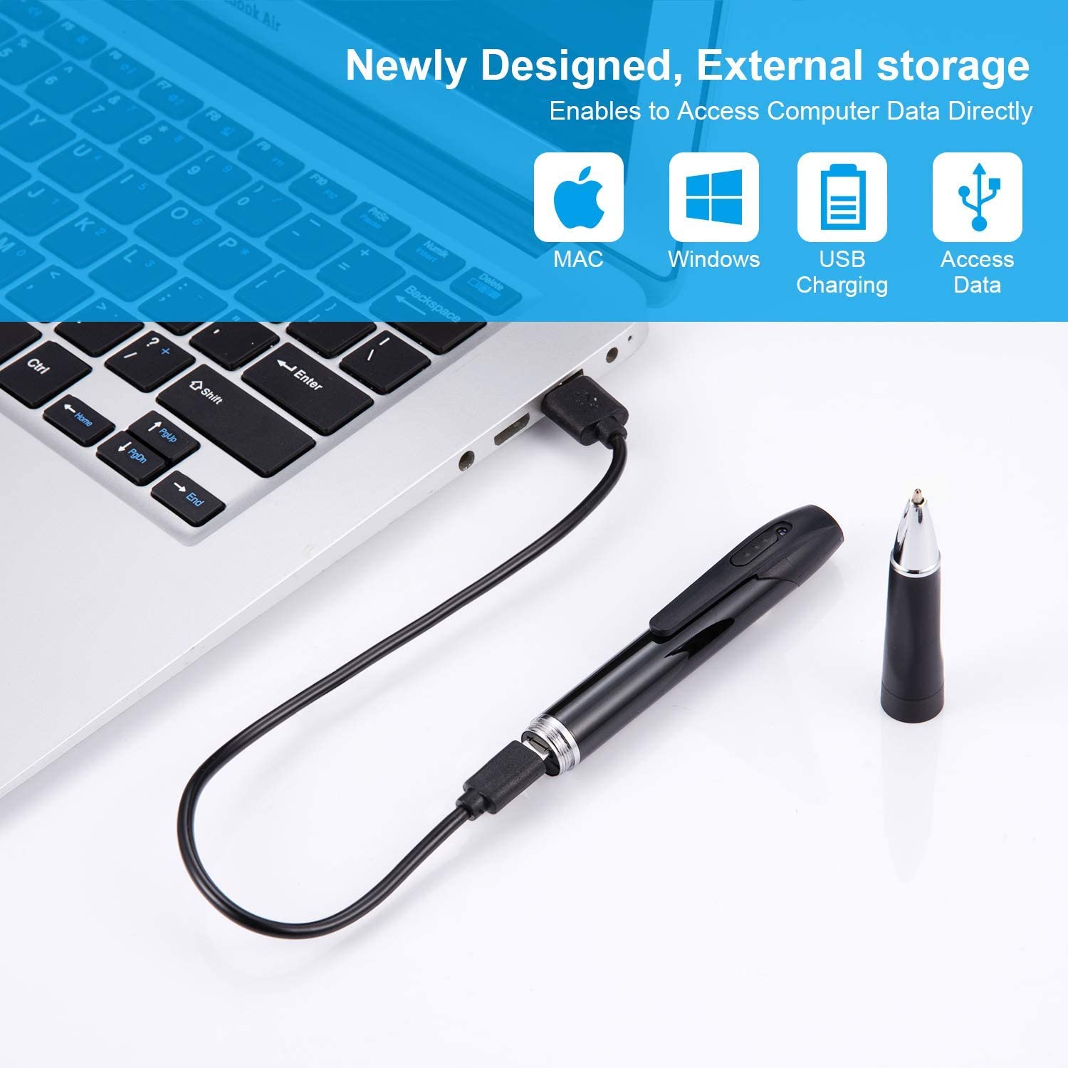 Hidden Spy Camera Pen Video Recorder - Image 5